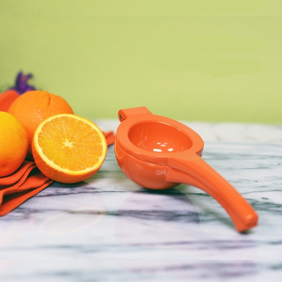 Die Cast Aluminum Metal Squeezer Lime Lemon Citrus Squeezer Hand Juicer Kitchen - Picture 2 of 6